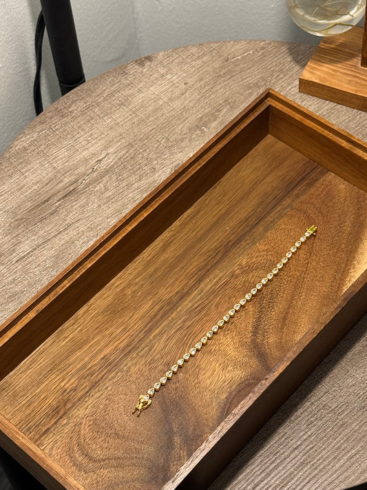 Pear Tennis Bracelet