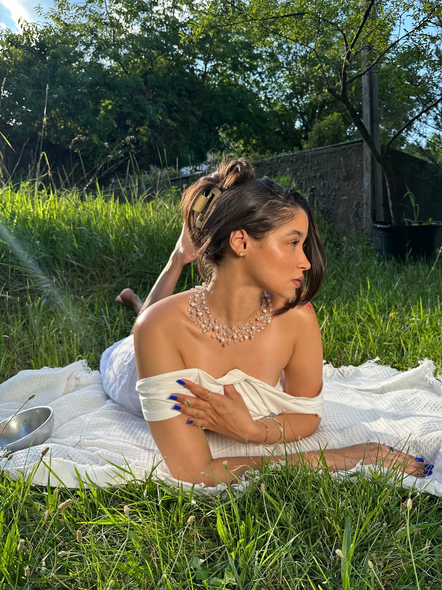 Pearl muse necklace